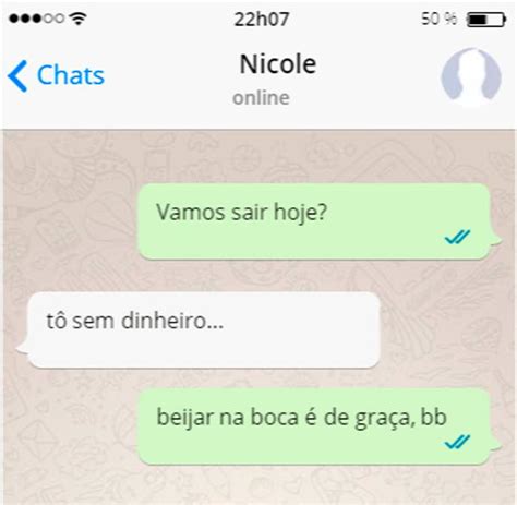 As melhores cantadas do WhatsApp